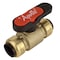 Apollo 3/4 in. Brass Push-To-Connect Compact Ball Valve with Lockable Handle FSBBV34TX - alternate 1